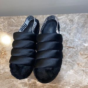 Ugg platform slippers